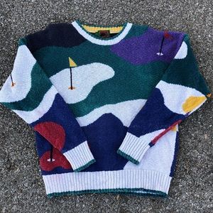 Vintage Golf Sweater